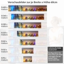 Mobile Preview: Küchenrückwand Folie Skylines im Schimmer der Nacht Höhe 60cm